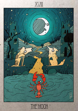 The Moon - Tarot card II